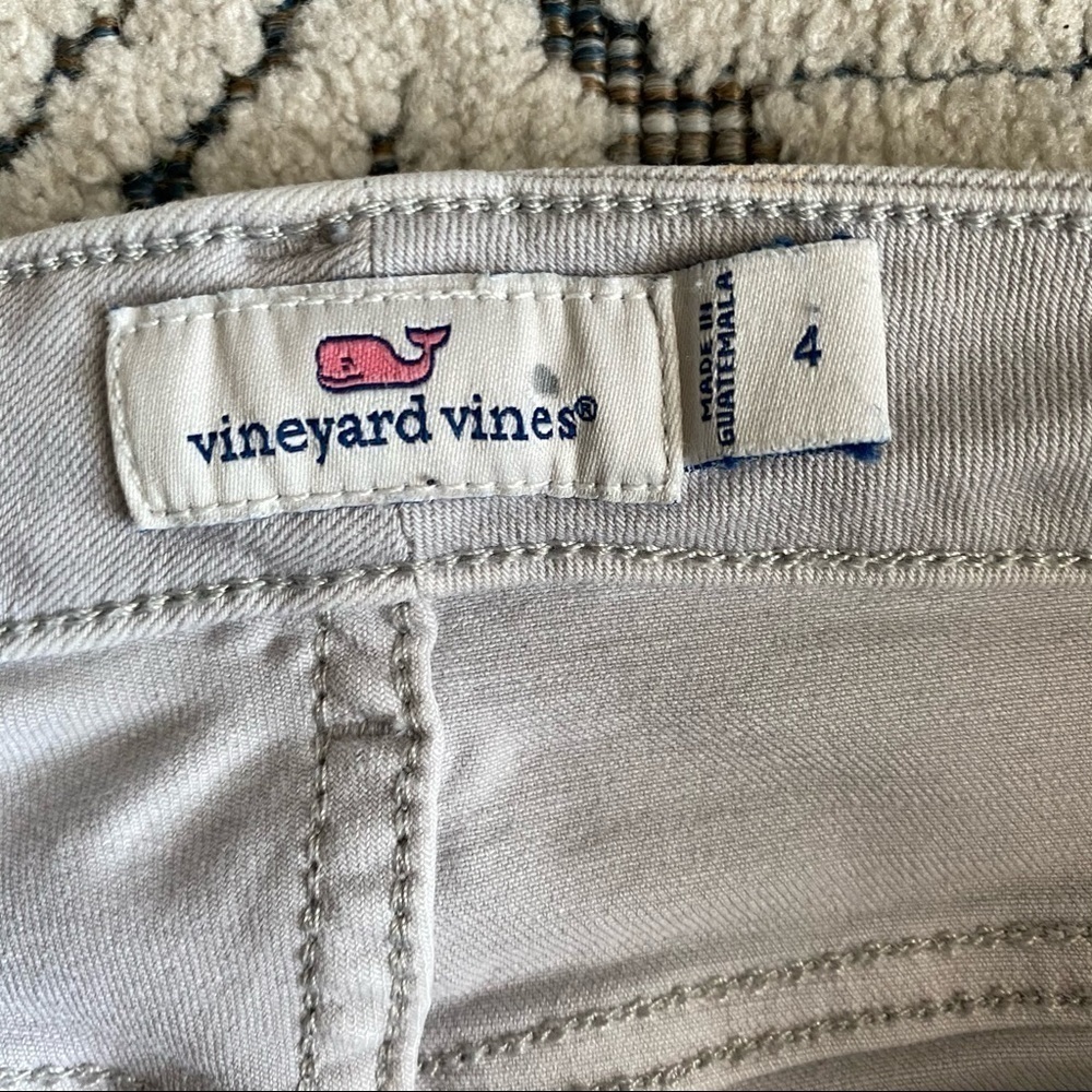 Vineyard Vines Gray Jeans Size 4 - Picture 5 of 7